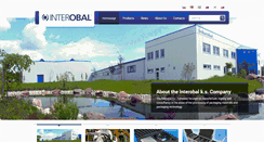 Desktop Screenshot of interobal.cz